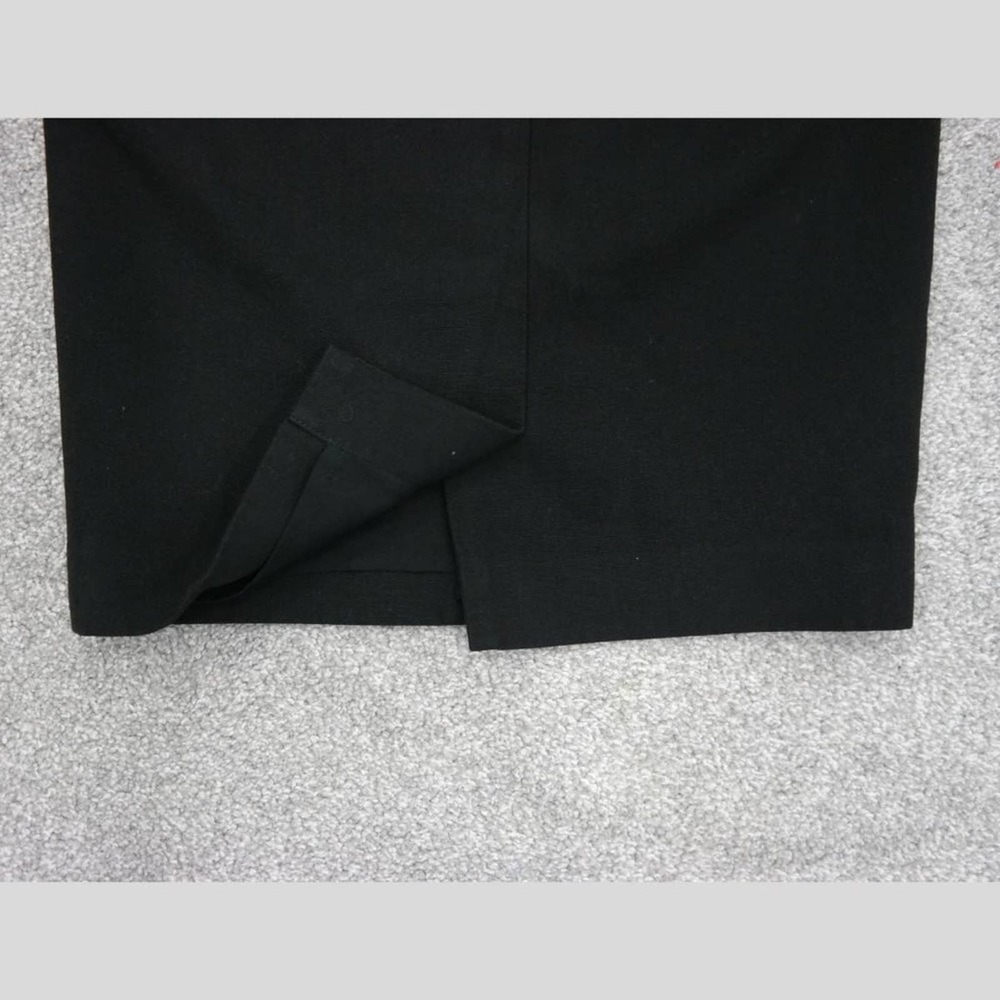 Loft Petite, 00P, High Waisted, Above the Knee, Black, Pencil Skirt - Picture 4 of 4